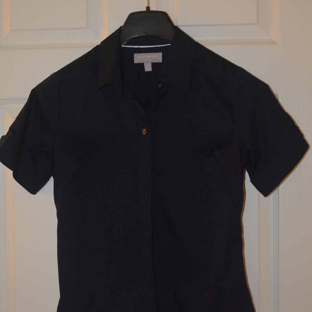 Banana Republic Midnight Blue Top